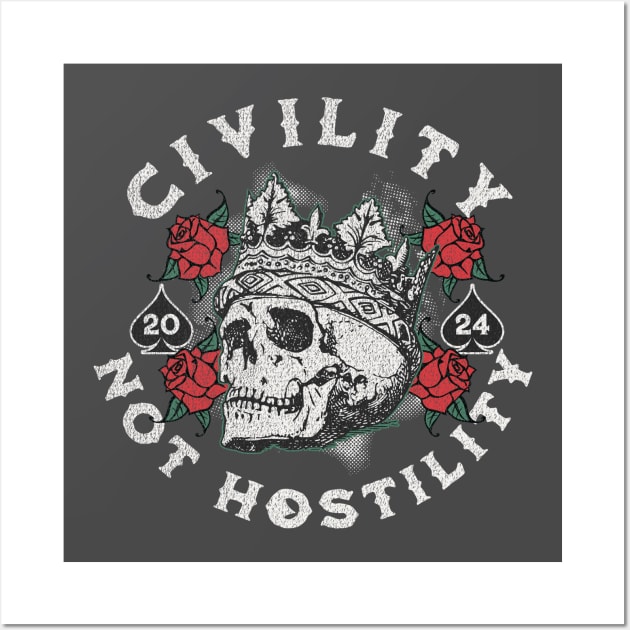 Civility Not Hostility Wall Art by Pixels, Prints & Patterns